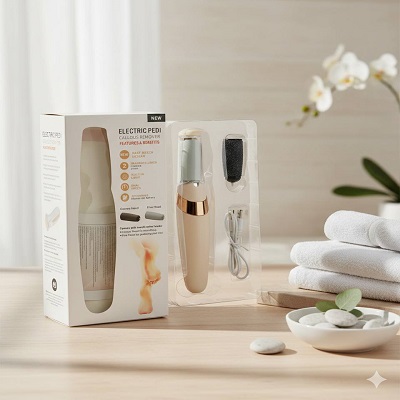 Rechargeable Pedicure Device - পায়ের যত্ন এখন ঘরেই! 😍